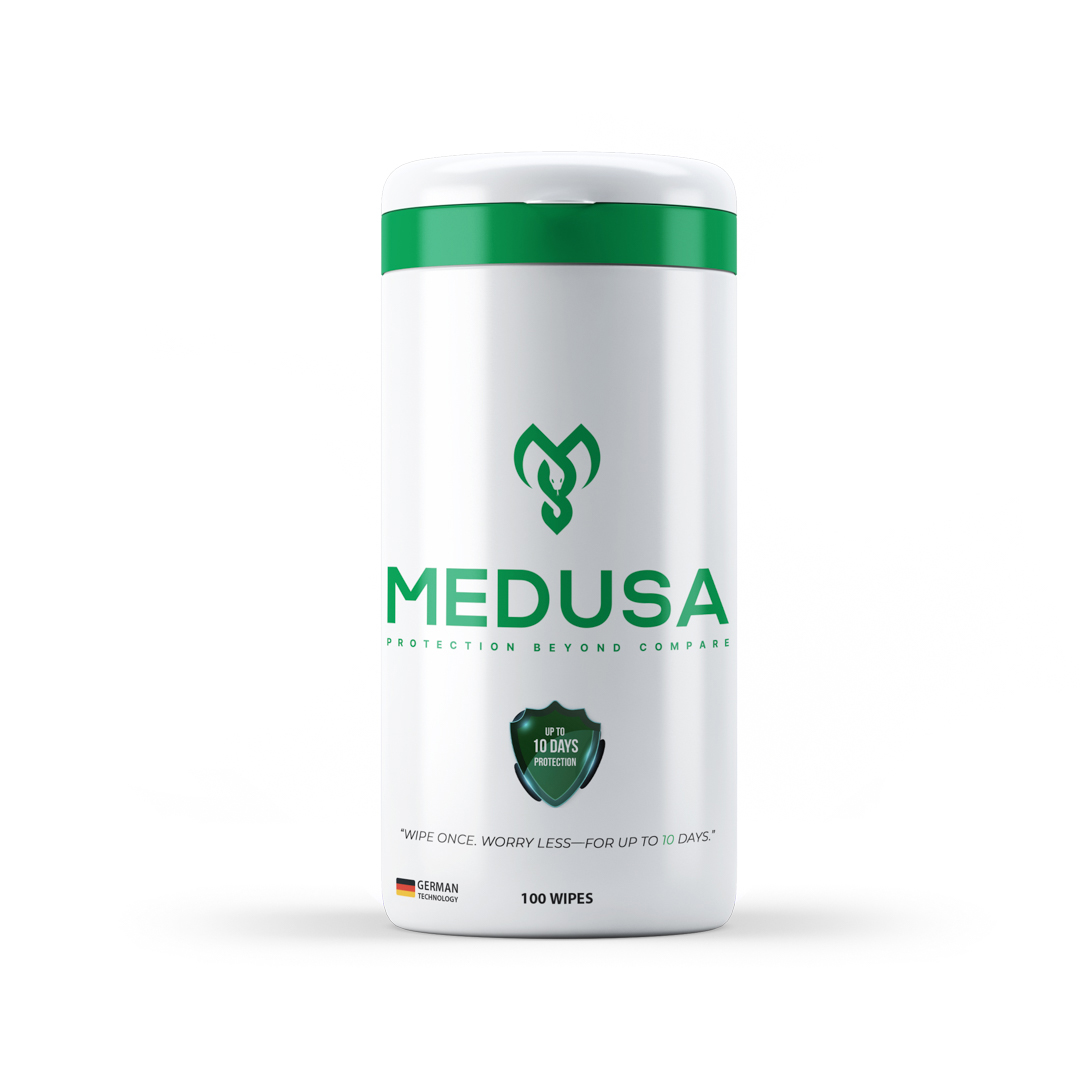 MEDUSA - Alcohol Free - Wipes Canister 100 (Front)